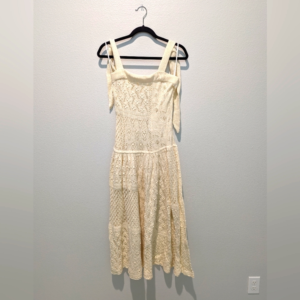 Zimmermann Anneke Patchwork Knit Maxi Dress